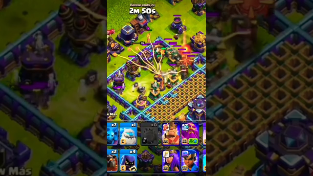 Ring Bes blimp strategy+ Super wizard insane value (clash of Clans) #shorts #shorts #coc
