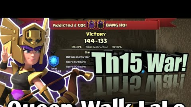 Th15 Queen Walk Strategy | Th15 Best Attacks Strategy | Clash of clans