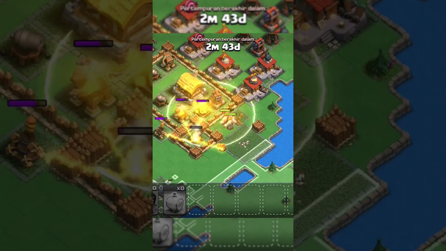 Wizard Super Attack Barbarian Camp Town Hall 2 Base | Clash Of Clans #shorts #coc