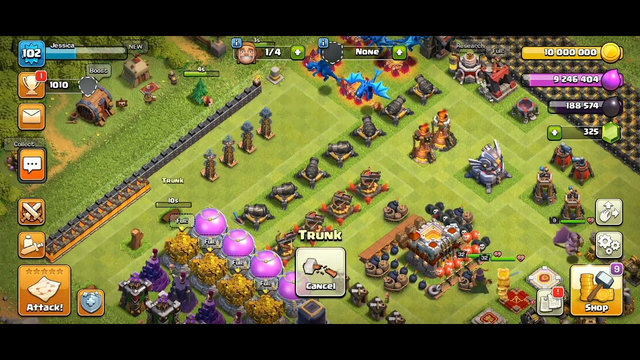Clash Of Clans * Clearing My Town Hall 11 Base Village