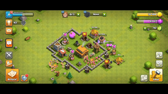 clash of clans farming low levels