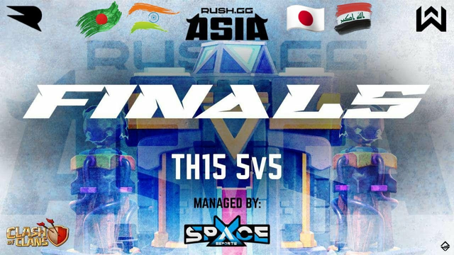 Asia Finals TH15 5vs5 Rush.gg (Clash of Clans)