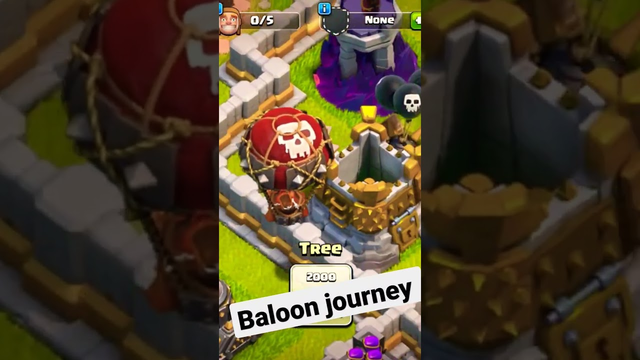 clash of clans bloon journey #shorts #shortsvideo