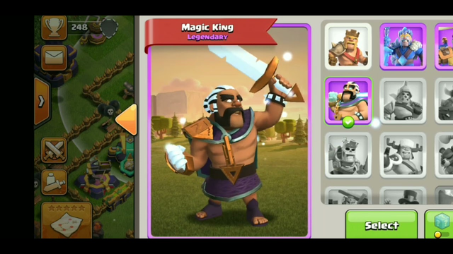 legendary  skin of all heros clash of clans @ClashOfClans @sumit007yt