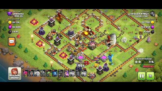 clash of clans game play | Town hall 11 | #gameplay #gaming #coc #clashofclans