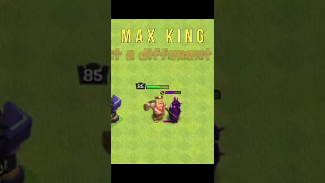 Super Pekka vs Barbarian King in Clash of Clans #coc #shorts #viral #clashofclans
