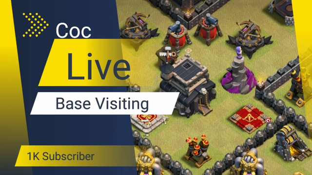 Coc live | Base Visiting | Live Coc | Clash Of Clans