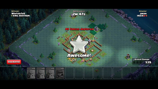 clash of clans war loss #like #subscribetomychannel #youtube