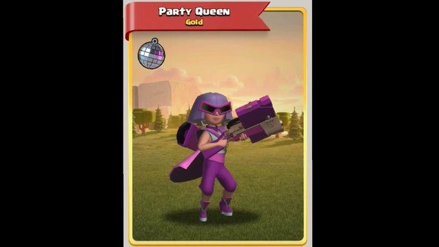 Party Queen Animation Clash Of Clans #shorts #coc#rajdc