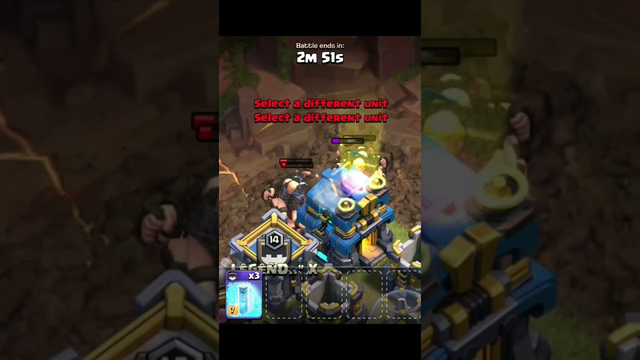 Th-12 vs Giant's |clash of clans| #coc #shorts