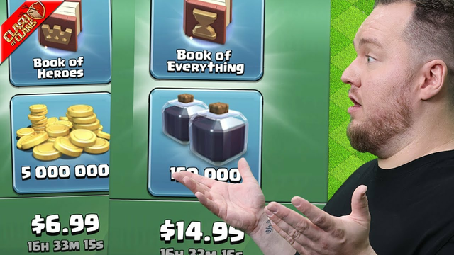 These Clash of Clans Packs seem a bit Sus...