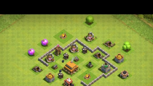 Upgrading TownHall 3  |  CLASH OF CLANS