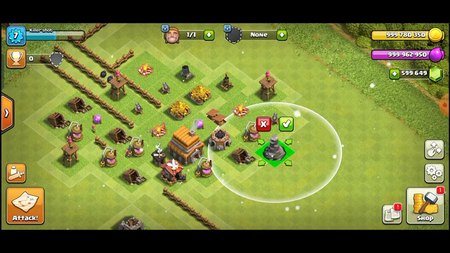 iI will play clash of clans part 2