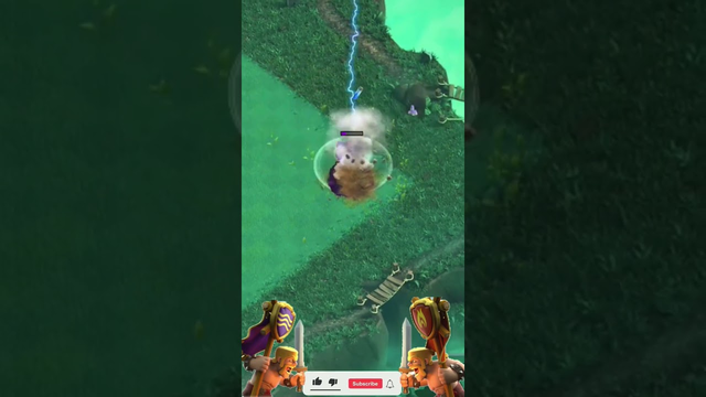 Wizard Tower vs Lightning Spell challenge in clash of clans #coc #clashofclans #shorts #trending