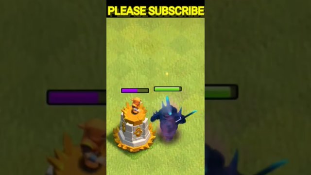 Can Pekka Beat Super Wizard Tower || Clash Of clans Shorts || #shorts