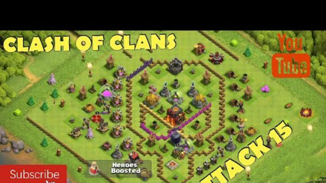 CLASH OF CLANS||  P.E.K.K.A  ATTACK 15 || WATCH NOW||