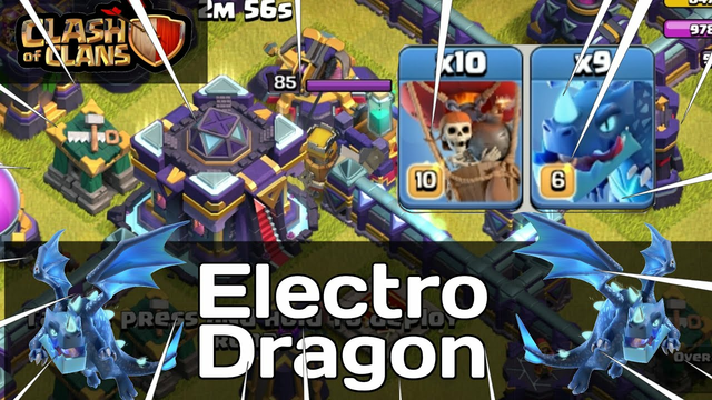 Th15 Electro Dragon Bast Attack Easy 3 Star clash of clans game