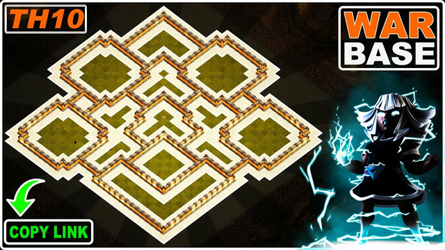 NEW! COC TH10 War Base 2023 Copy Link | Town Hall 10 base - Clash of Clans