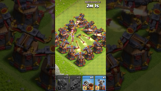 Deadly Blast Bow vs Max Baby Dragon Clash of Clans #shorts