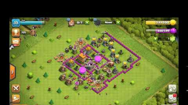 Playing clash of clans || vlogging craft 009 ||