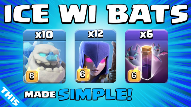 10 x Ice Golems + Witches + Bats = UNSTOPPABLE!!! TH15 Attack Strategy | Clash of Clans