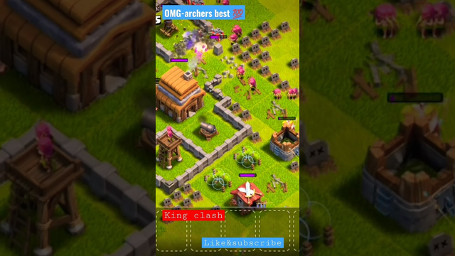 what a power of arc in TH5 ATTACK -clash of clans