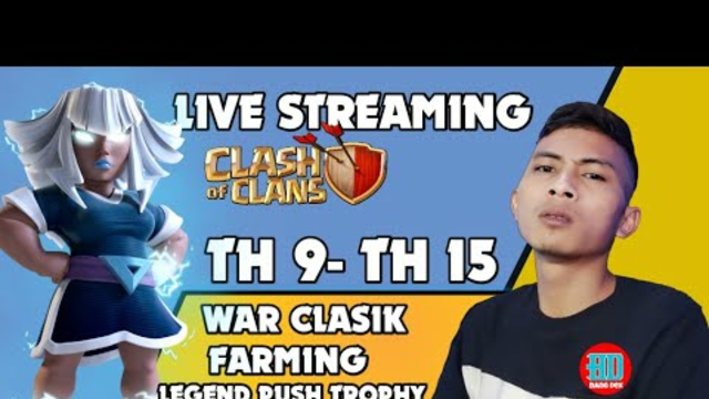 [LIVE) war, farming, visit base   #clashofclans