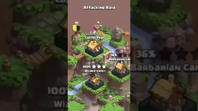 Babarian Camp Attacked and Destroyed by Super Babarians in Clash of Clans Clan Capital Raid Weekend