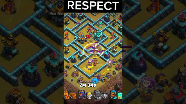 Clash of Clans Respect video 2023 | Part-09 #youtubeshorts #clashofclans #JR GAMING