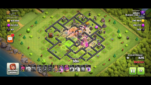CLASH OF CLANS GAMEPLAY SUBSCRIBE MY YOUTUBE CHANNEL