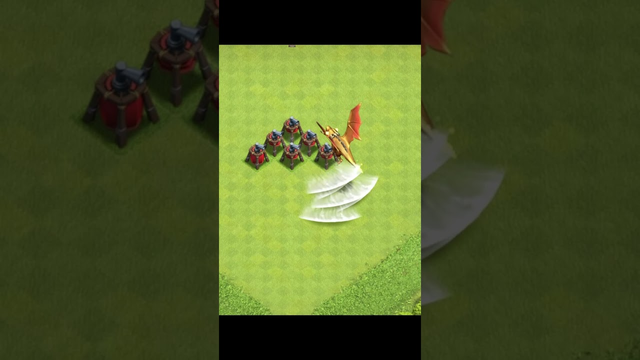 Can Air Sweeper stop this Golden Dragon in Clash Of Clans #coc #shorts #viral #trending #th15