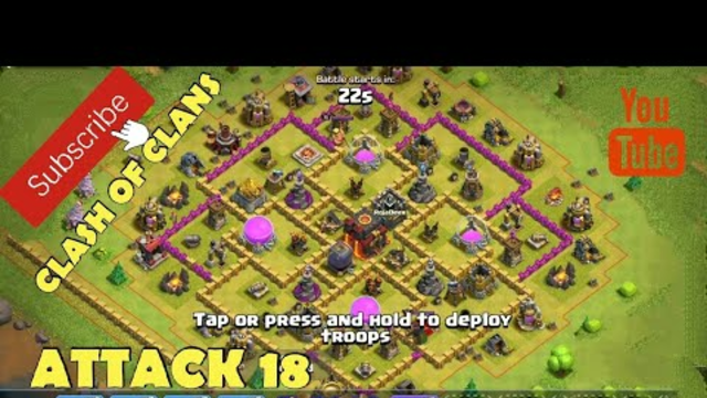 CLASH OF CLANS|| ATTACK 18 || WATCH NOW||