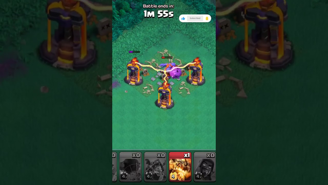Super Troops vs Inferno Towers #shorts #clashofclans #coc #youtubeshorts #viral #shortsfeed
