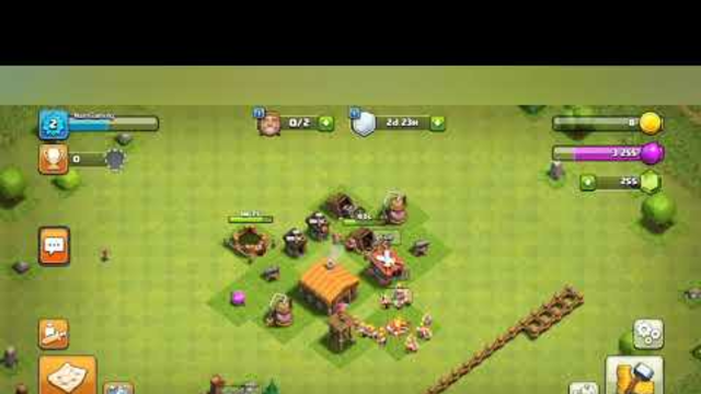 Game Play COC Clash Of Clans Th1 & Th2 Complete Easiest Lvl #coc #clashofclans #games #gameplay