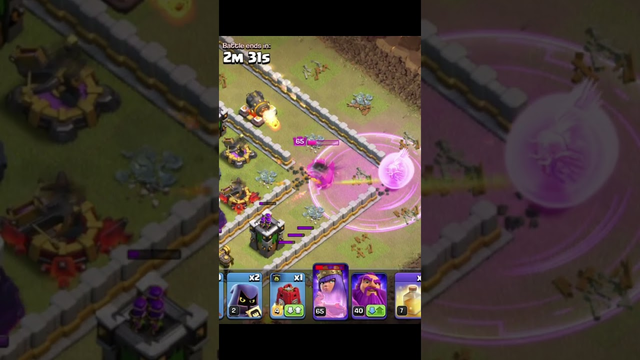 Hybrid Attack: The Ultimate Solution to Clash of Clans Base Defenses #shorts #subscribe #coc