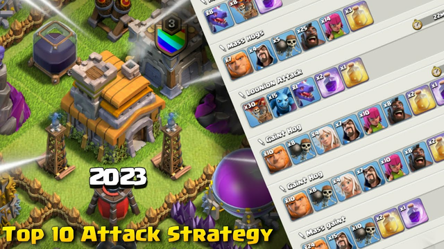 Top 10 Best TH7 Attack Strategy 2023 | Town hall 7 Best Army in Clash of Clans