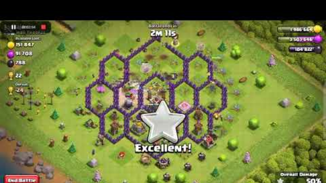 clash of clans attack #tending #viralvideo #mast