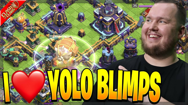 Yolo Blimps are so much more Fun! - Clash of Clans