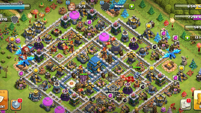 clash of clans gameplay 2star attack town hall 8