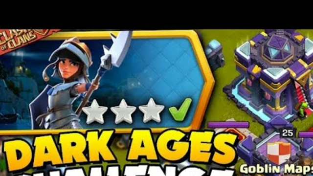 Easily 3 Star Dark Ages Champion Challenge (Clash of Clans)