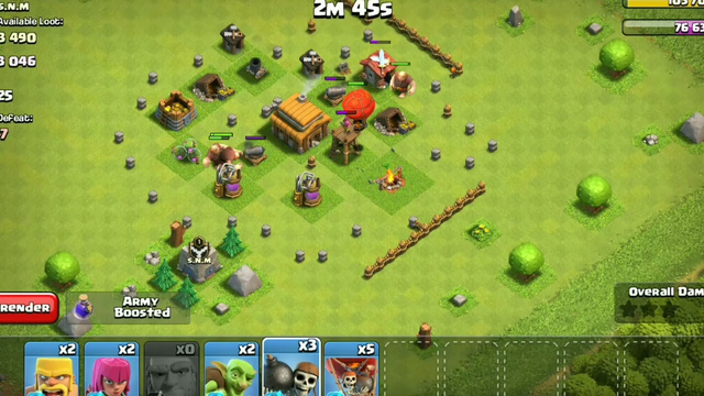 My First Attack clash of clans