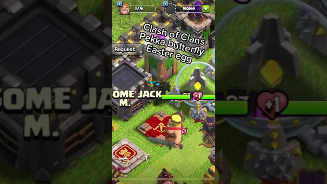 clash of clans Easter egg #clashofclans #coc
