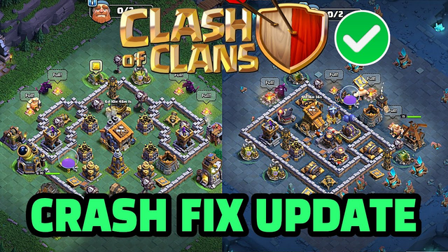 Clash Of Clans Crash Fix Update ? New COC Update ? COC Crash Fix ?