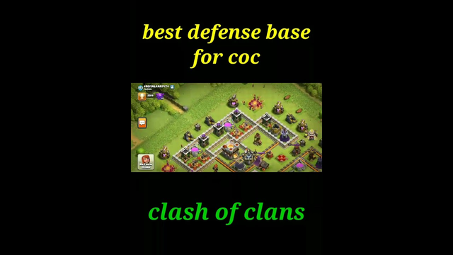 best defense base for clash of clans #sumit007 #coc #gaming