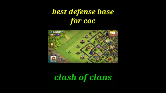 best defense base for clash of clans #sumit007 #coc #gaming