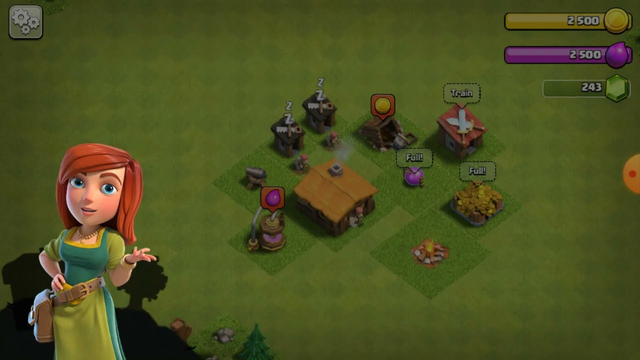 Clash of clans game video (Battle)
