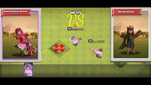 Queen vs Queen Level 40v40||Clash of clans #coc