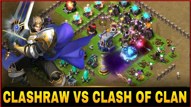 ClashRaw Vs Clash of clans & Castle clash | New P2E Game | 1st REVIEW OF CLASHRAW