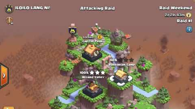 Clash of clans how to attack clan capital #clashofclans