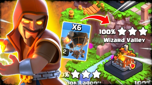 Wizard Valley Attack Strategy 2023 | Clan Capital Attack Strategy (Clash of Clans)